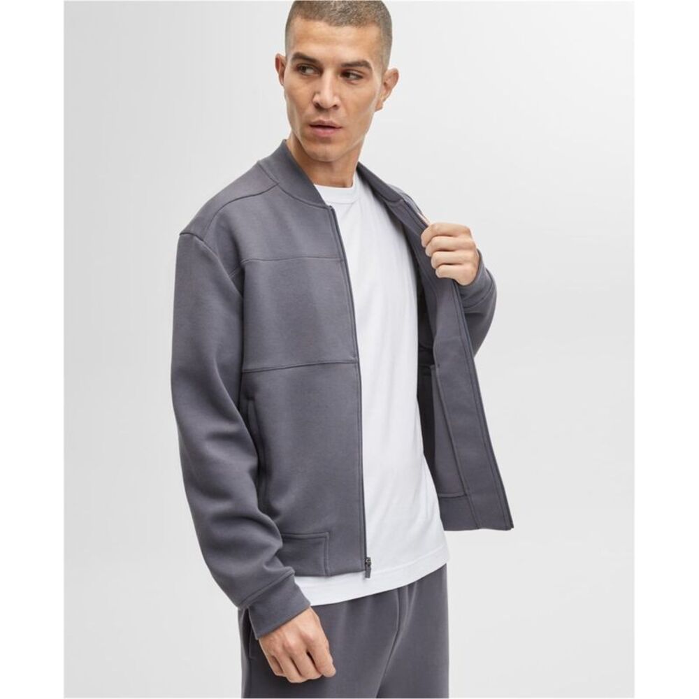 Mode Of One Mens Baseball Collar Track Jacket, NWT